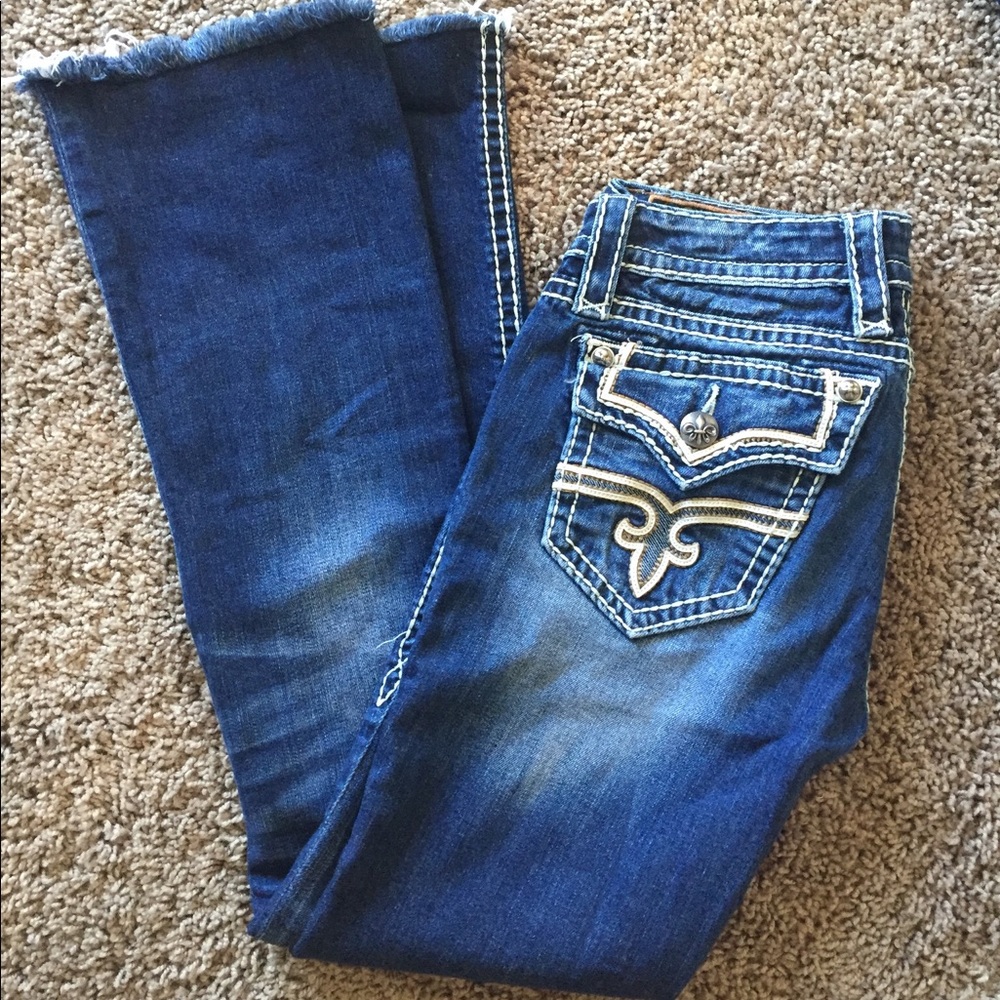 Rock revival capris